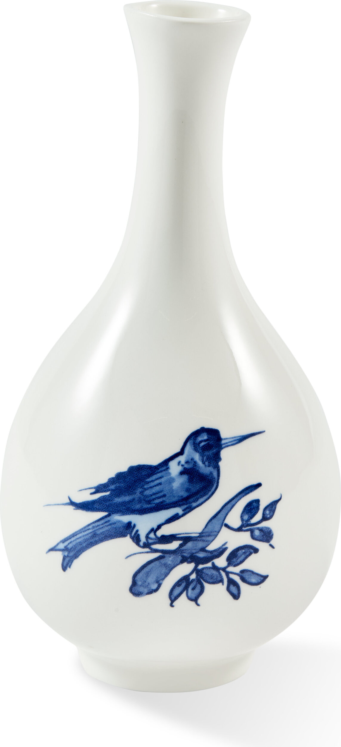 Small Bird Vase 17 cm, orange