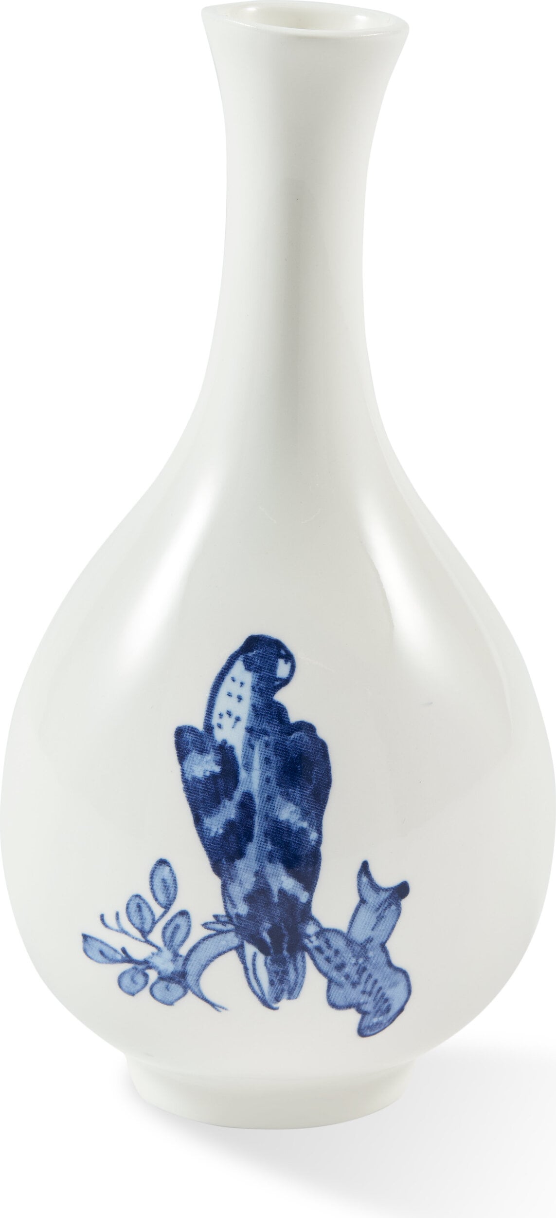 Small Bird Vase 17 cm, yellow