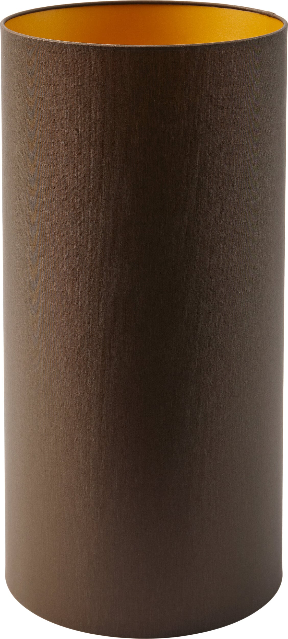 Soft Gloss Lampenschirm 25 cm, braun