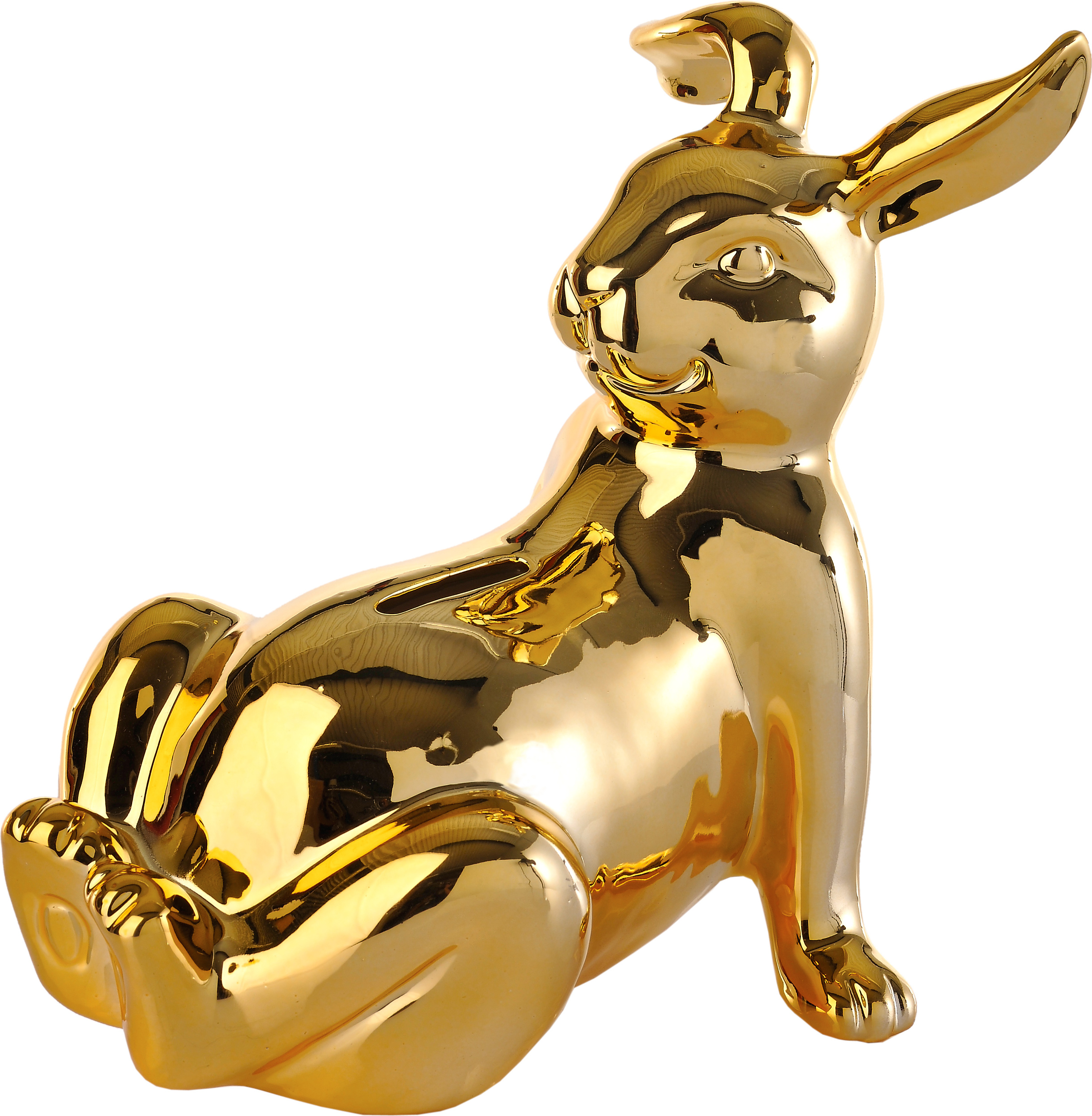 Spardose Bunny Belly gold