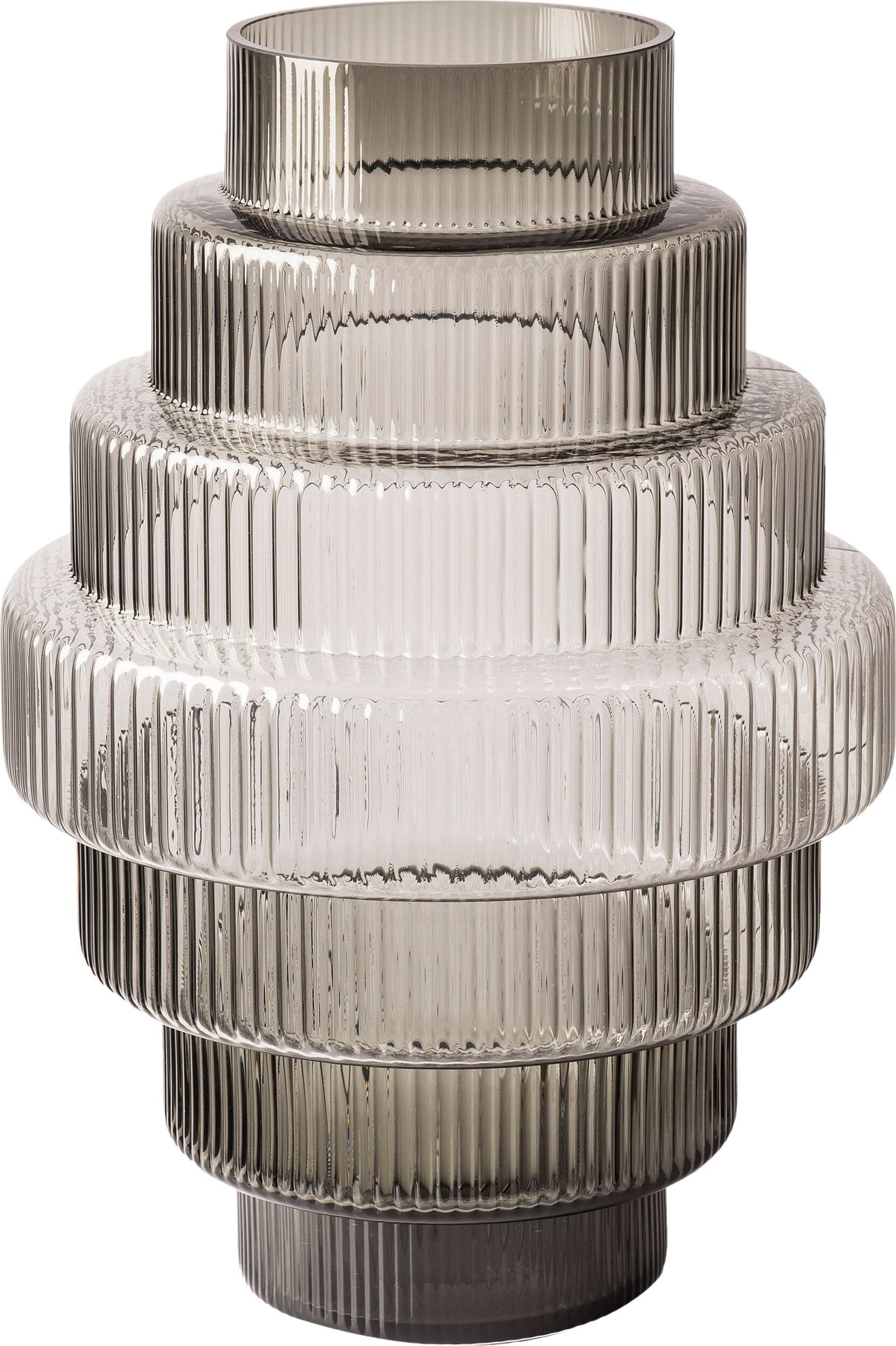 Steps Vase 50 cm, grau