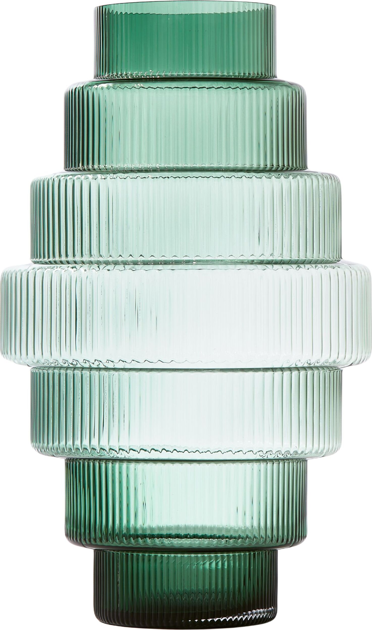 Steps Vase 65 cm, mintfarben