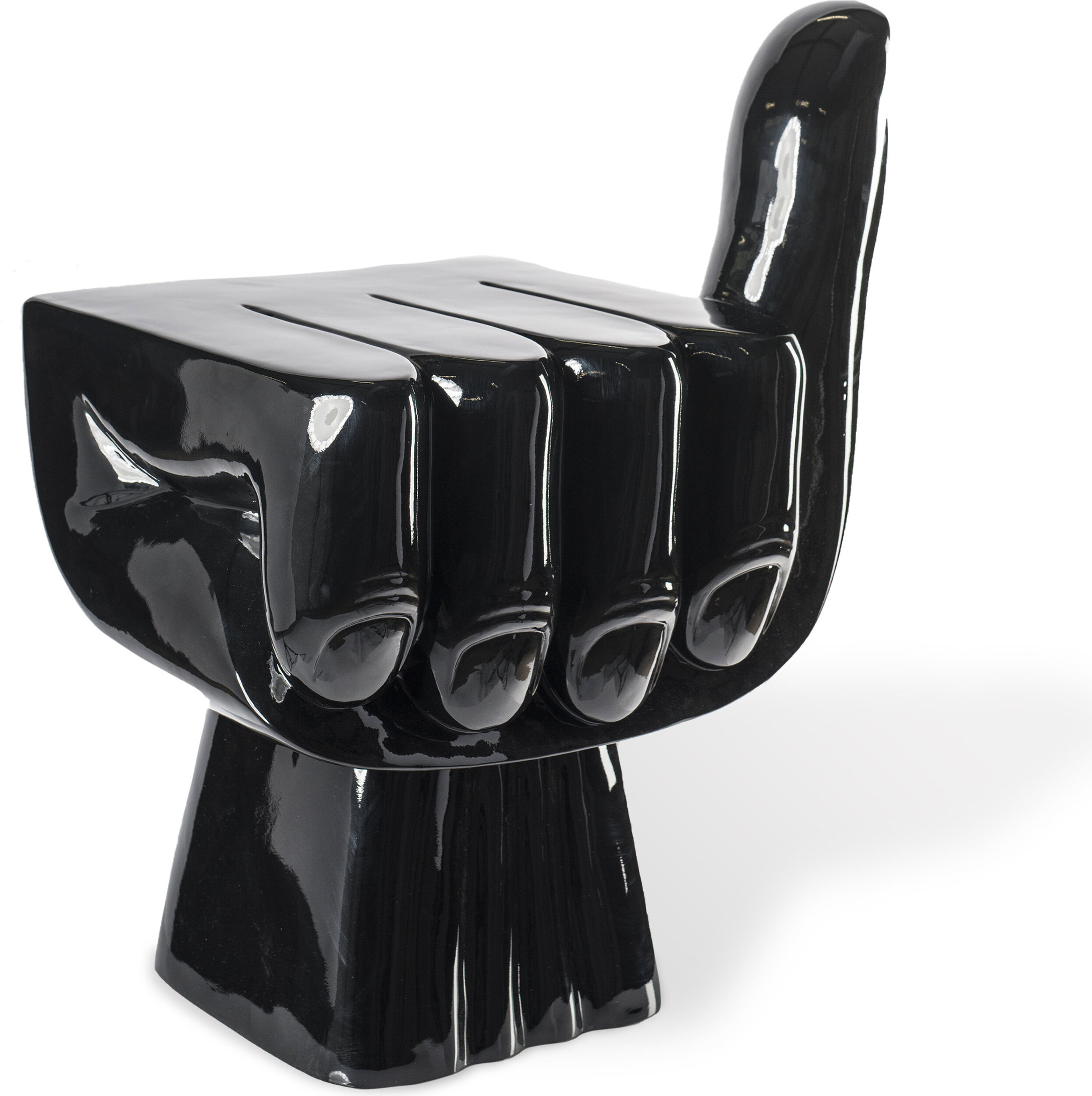 Stuhl Fist, schwarz