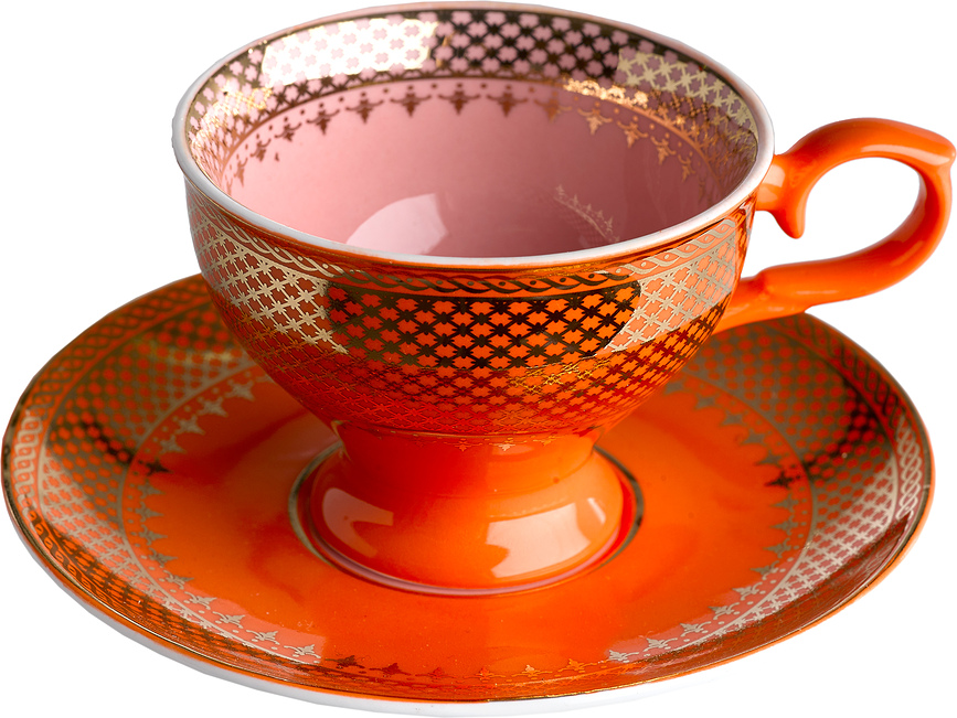 Tazzine da caffè con piattini Grandpa 90 ml, 4 pz.