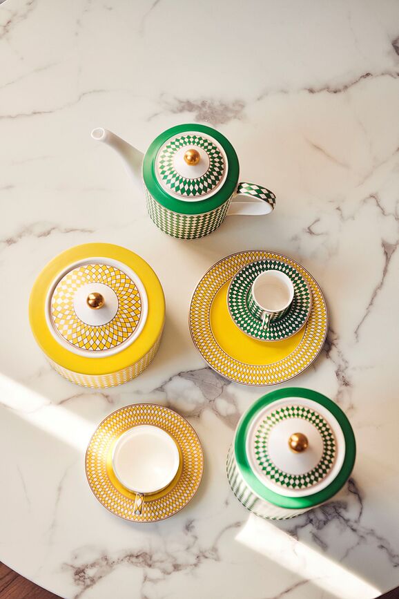 Tējkanna Chess 1,1 l, zaļa