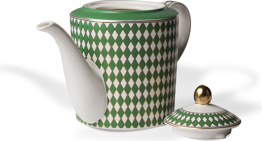 Theepot Chess 1,1 l, groen
