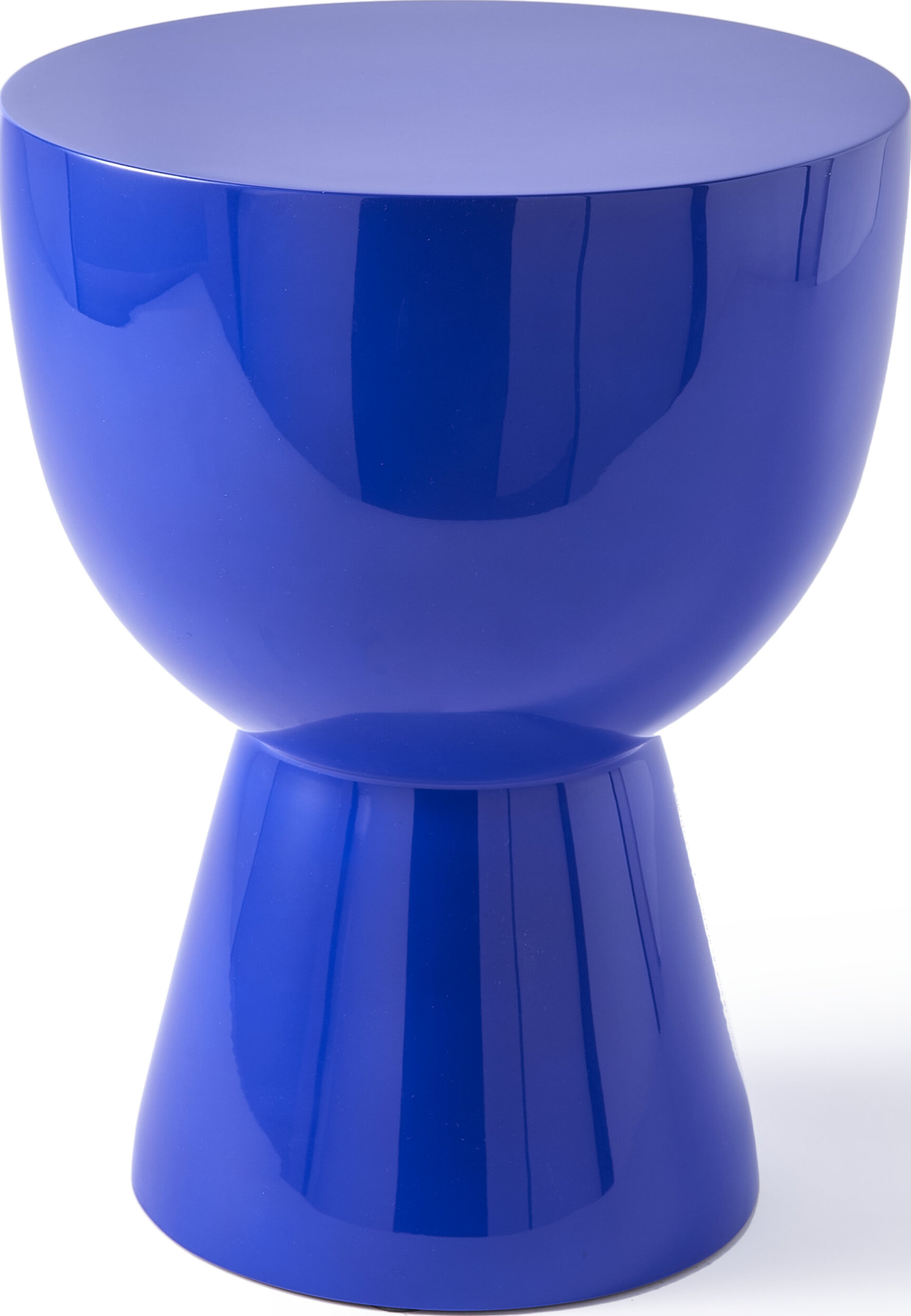 Tip Tap Hocker oder Beistelltisch, marineblau