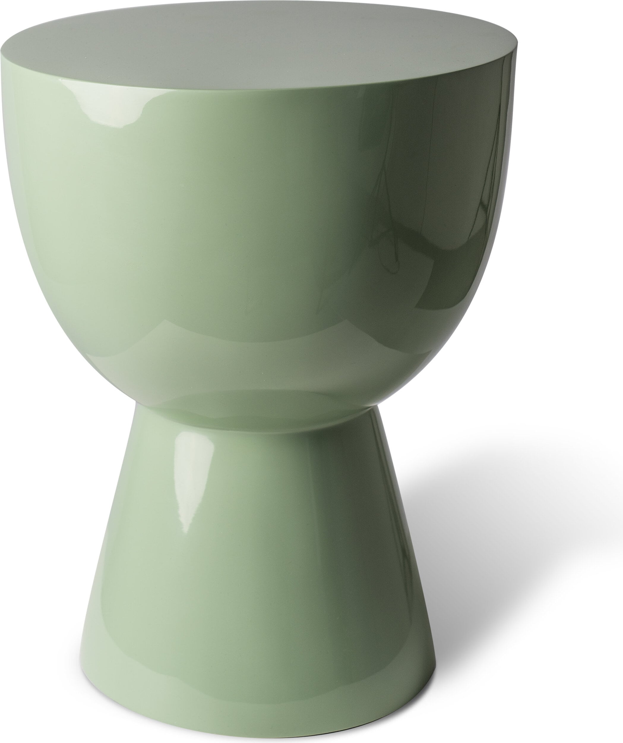 Tip Tap Hocker oder Beistelltisch, oliv