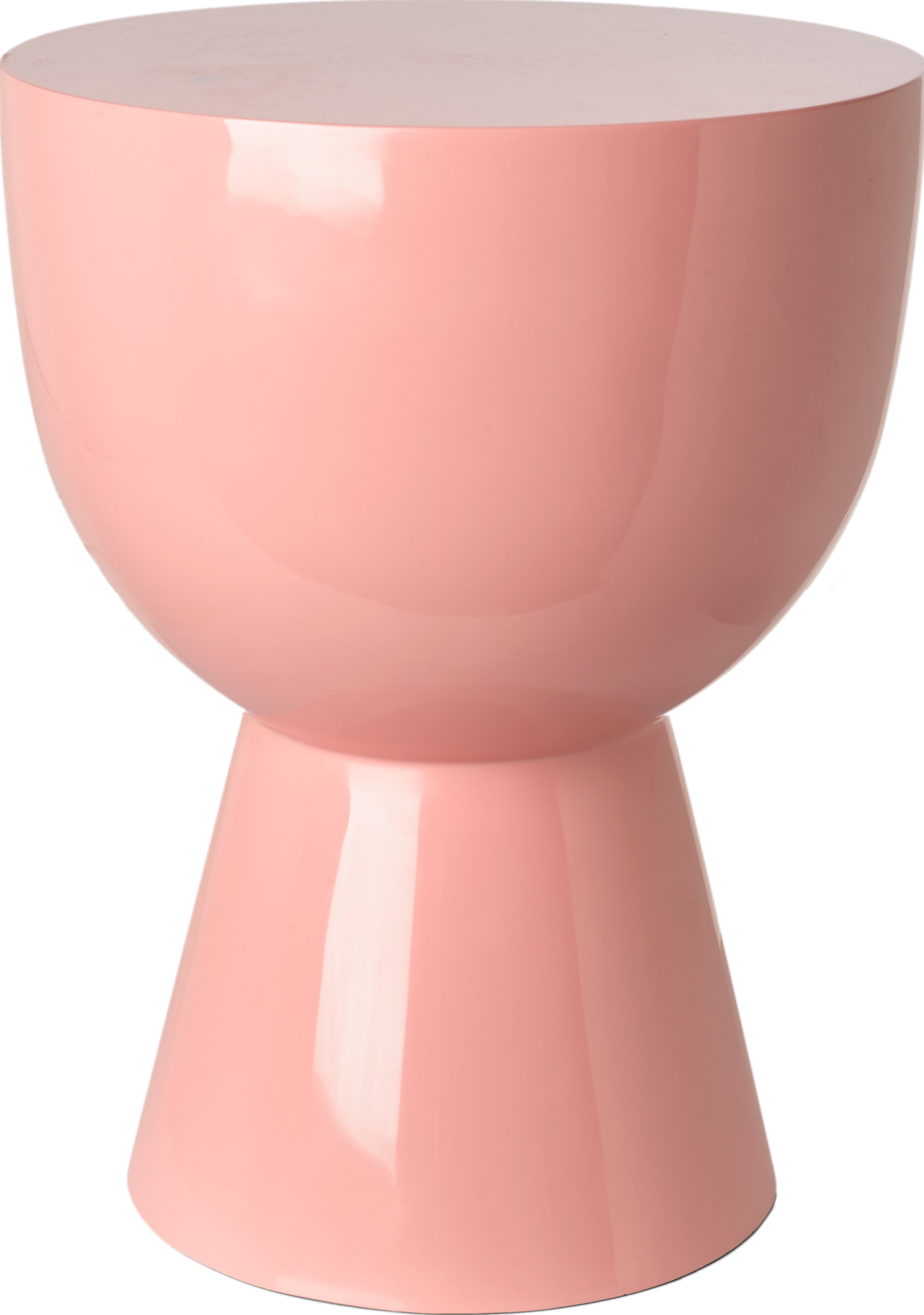 Tip Tap Hocker oder Beistelltisch, rosa