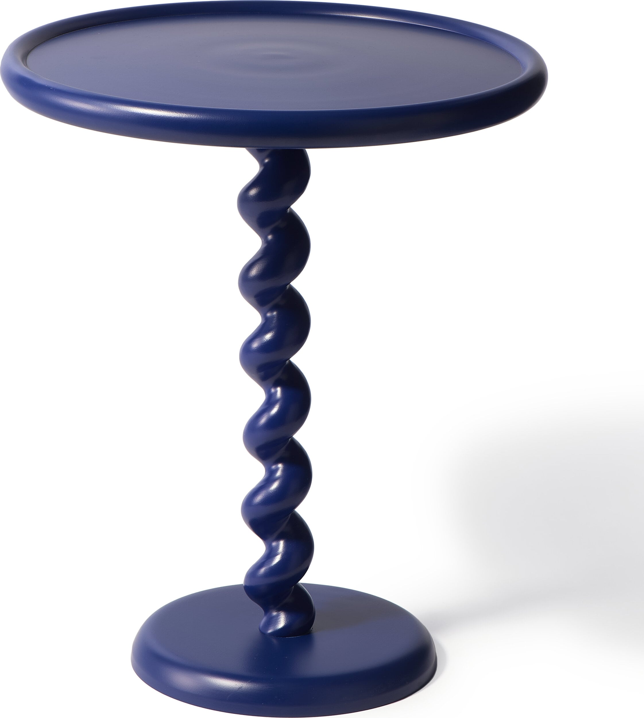 Twister Beistelltisch 56 cm, blau