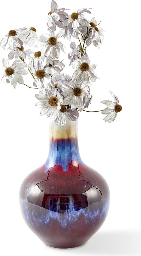 Vase Crazy sinine-punane
