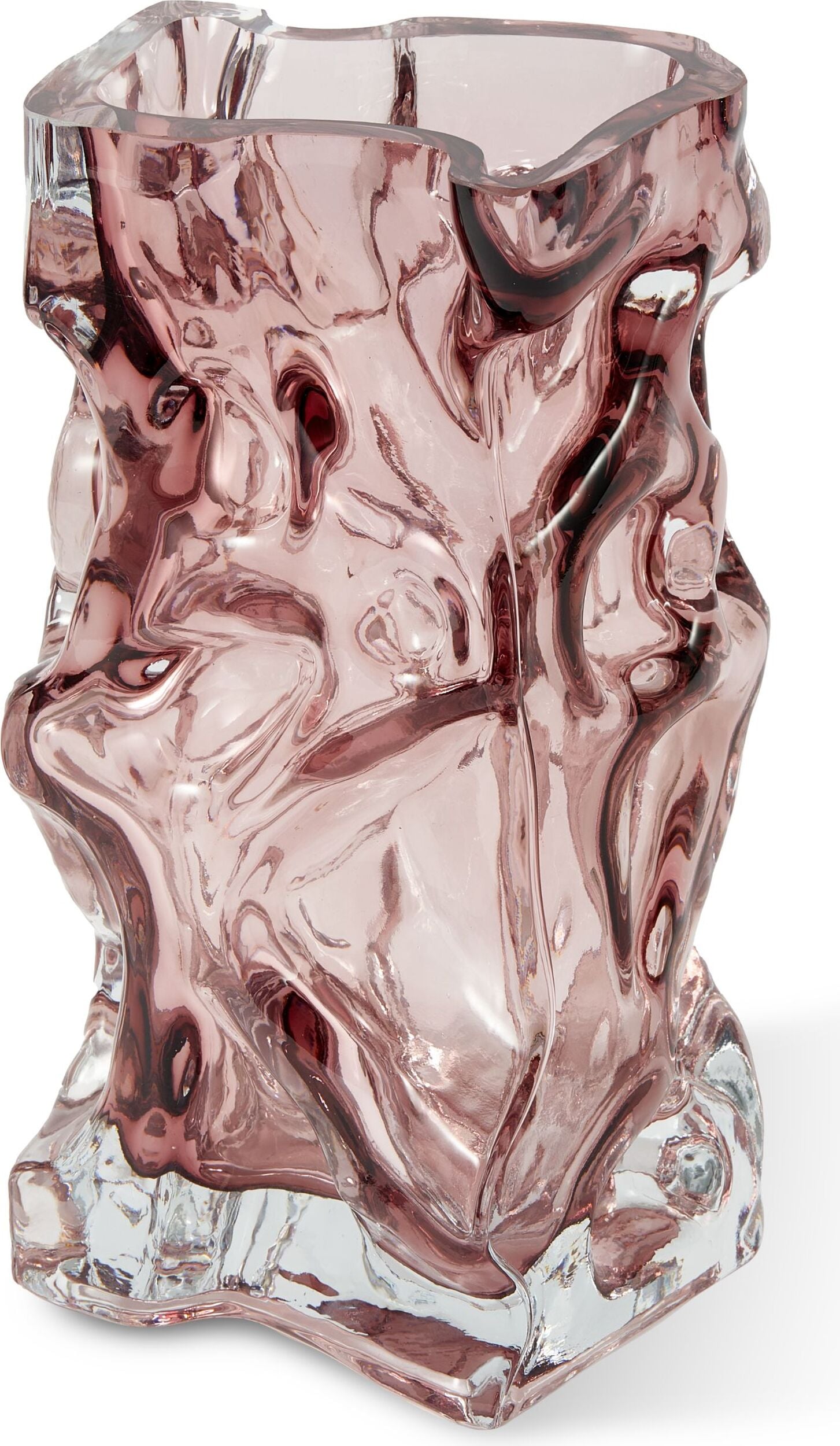 Vase Ice, rosa