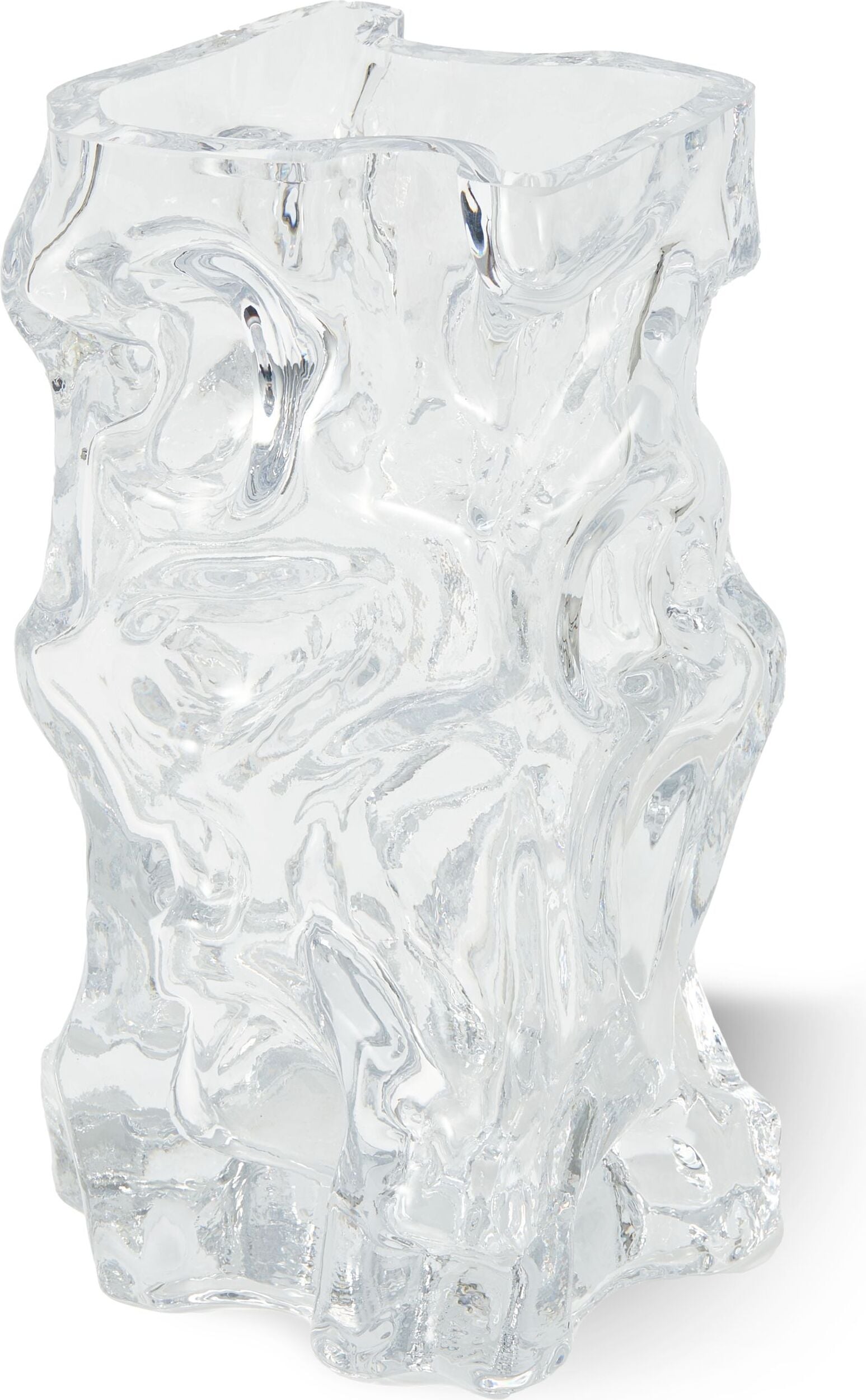 Vase Ice, transparent
