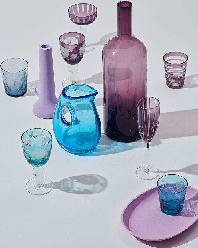 Vase Jug Hole 850 ml, oliv