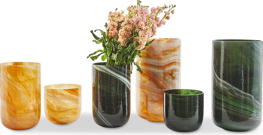 Vase Marbled 40,5 cm, merevaigukollane