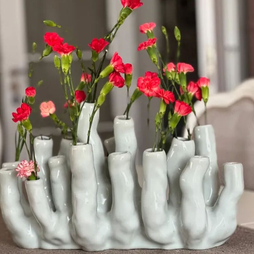 Vaso Coral Reef bianco
