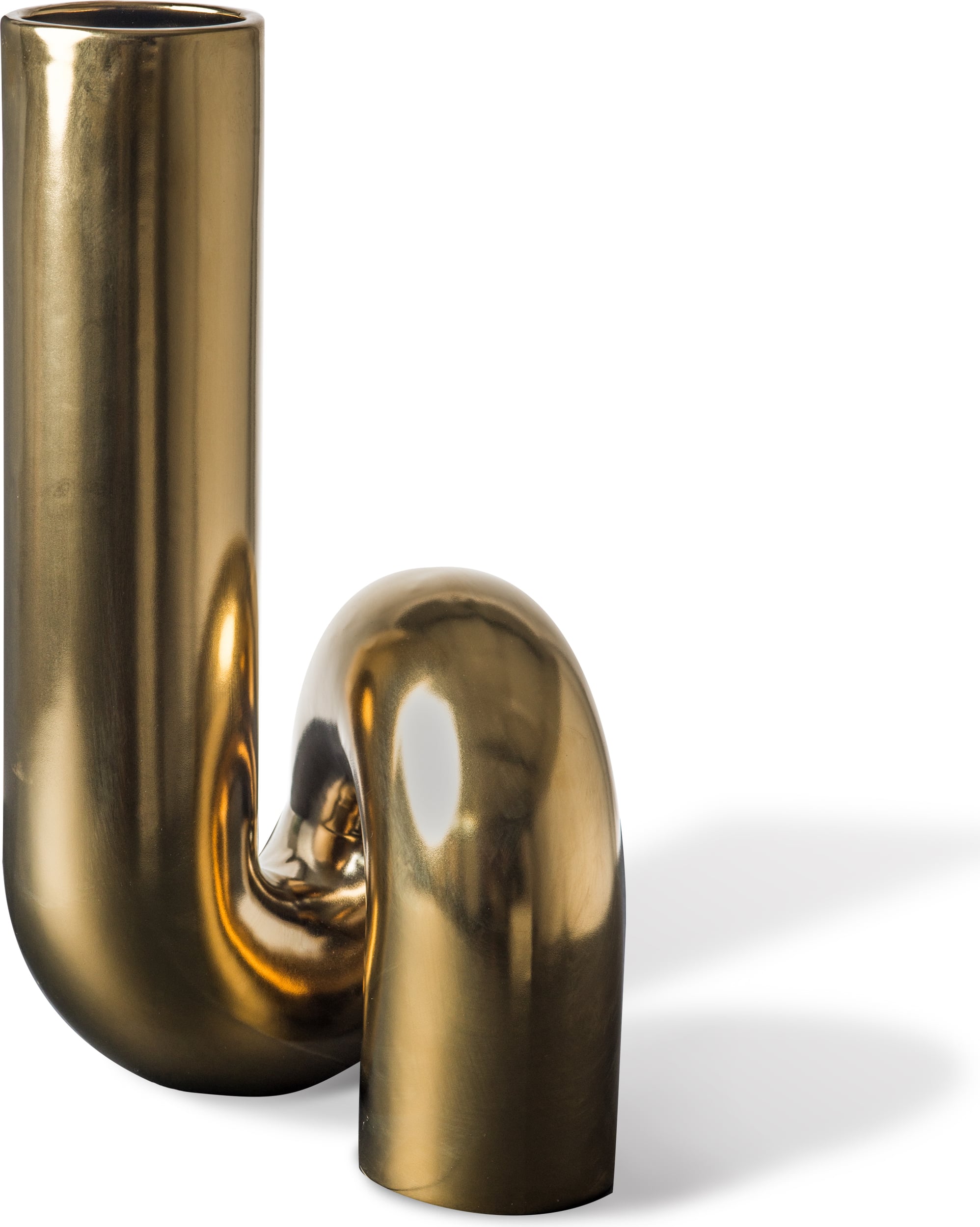 Yourtube Vase 37 cm, gold