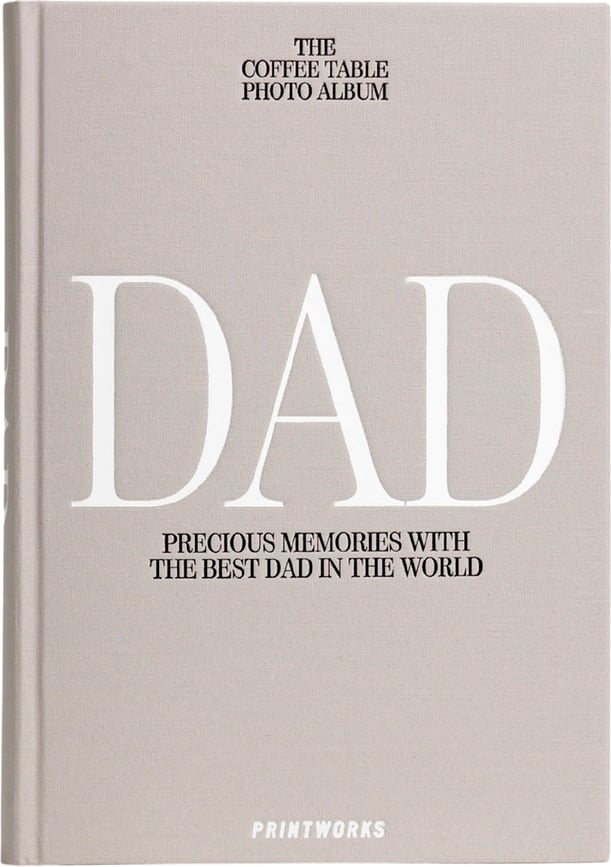 Álbum de fotos Printworks Dad, gris