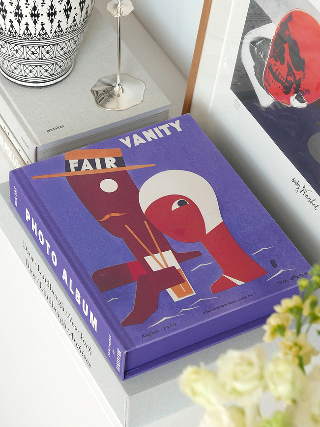 Álbum de fotos Printworks, diseño Portada Vanity Fair March 1927