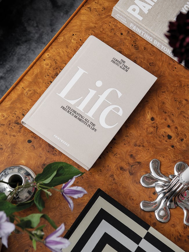 Álbum de fotos The Coffee Table Life, beige