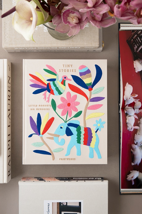 Album fotografico Tiny Stories Embroidered beige