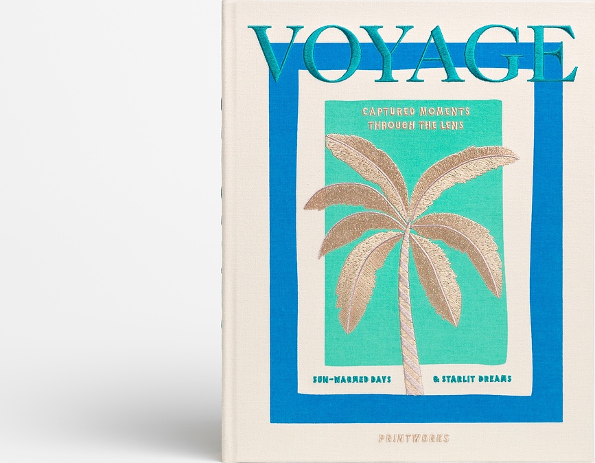 Album fotografico Voyage Embroidered beige