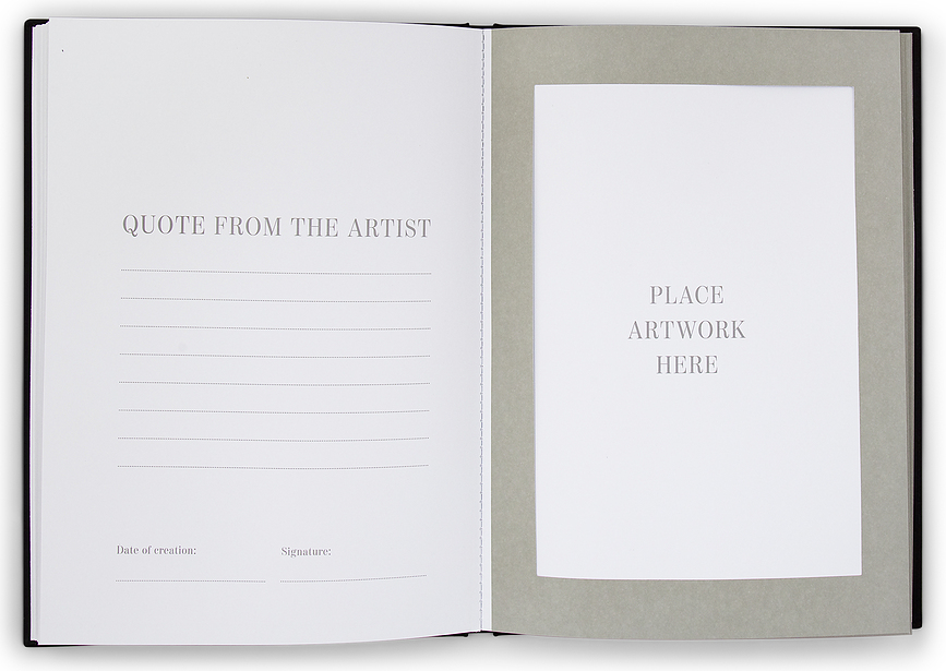 Álbum para dibujos Printworks, A4, beige