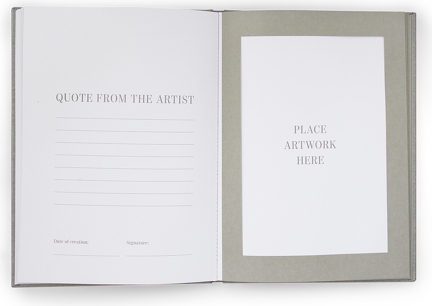 Álbum para dibujos Printworks, A4, beige