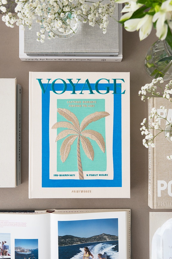 Album photo Voyage Embroidered beige
