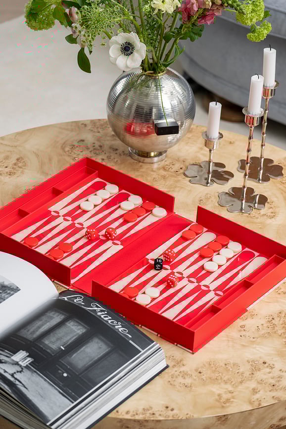 Classic Art of Backgammon Backgammon, antracit