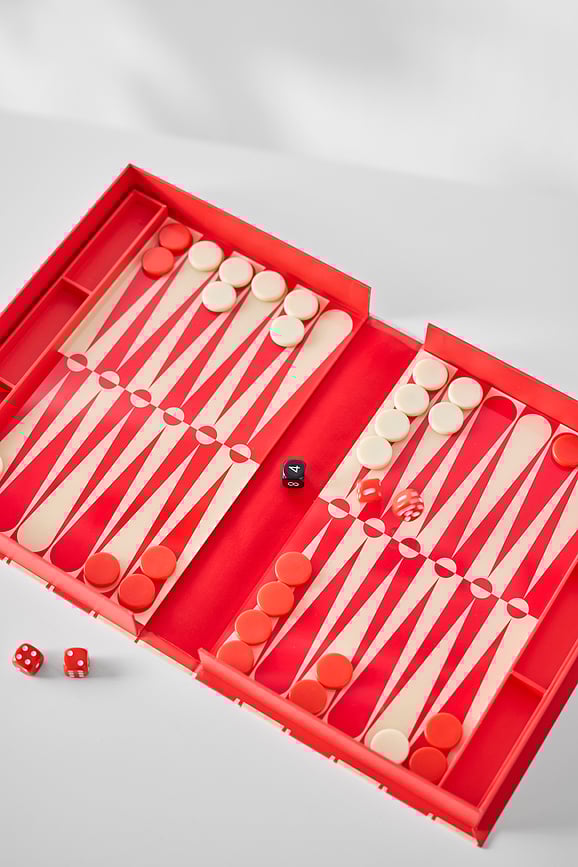 Classic Art of Backgammon Τάβλι, ανθρακί