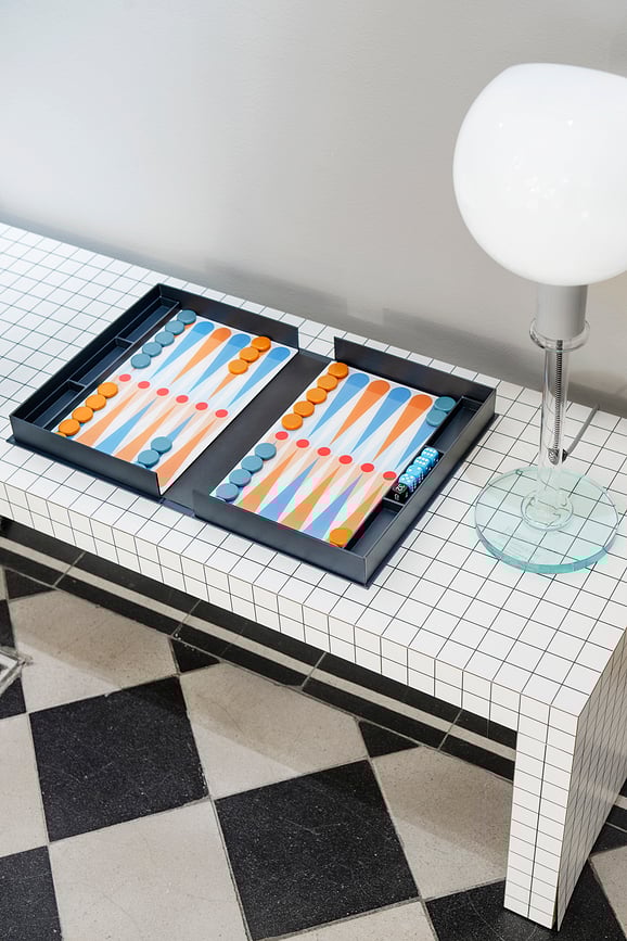 Classic Art of Backgammon Τάβλι, ανθρακί