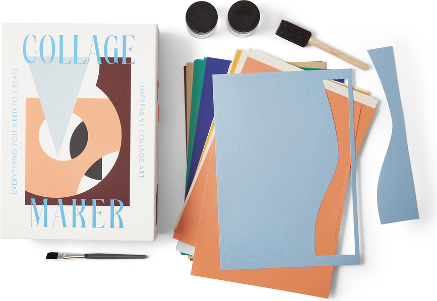 Collage Maker Σετ Δημιουργίας Κολάζ, Σετ 64 τεμαχίων