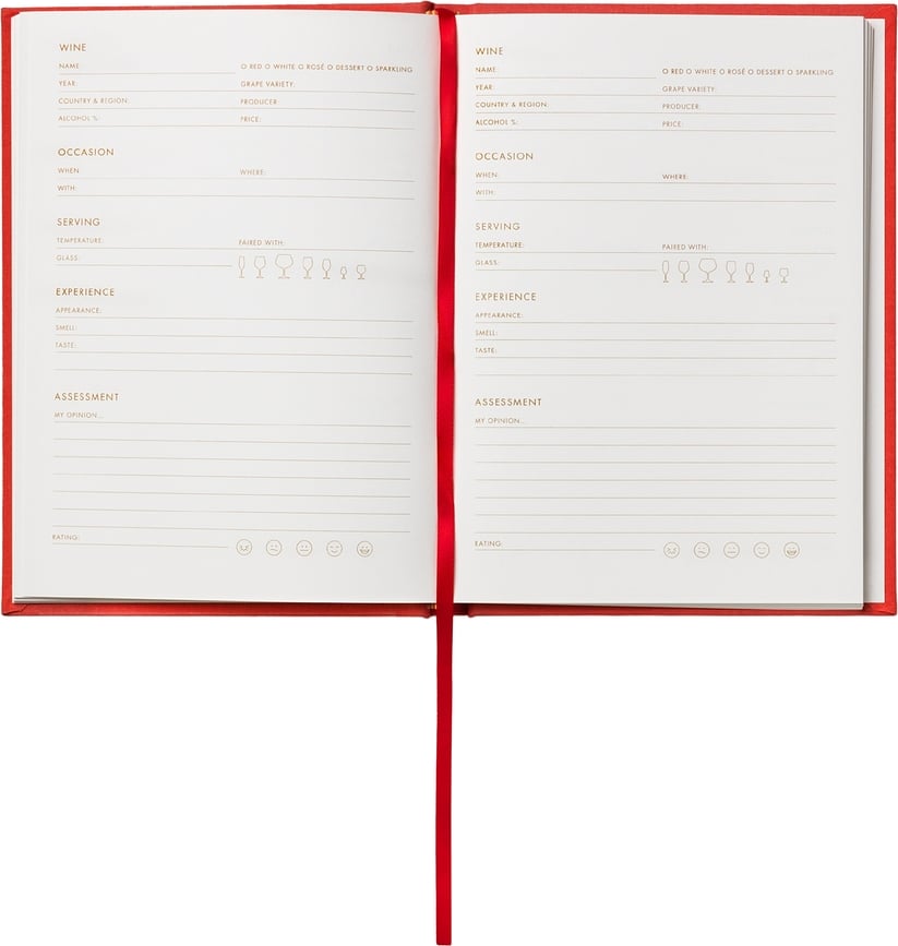 Cuaderno para cata de vinos Printworks