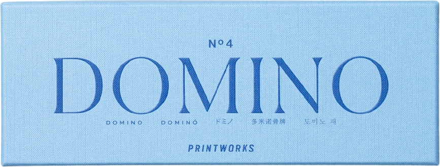 Domino Printworks Classic Πίνακας, ανοιχτό μπλε