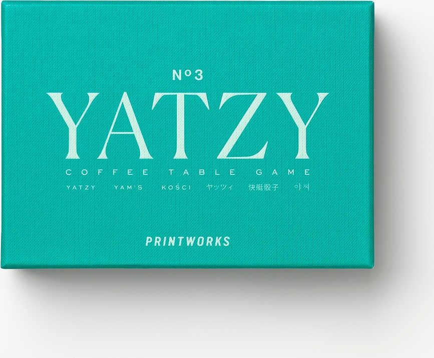 Jeu de dés Classic Yatzy turquoise