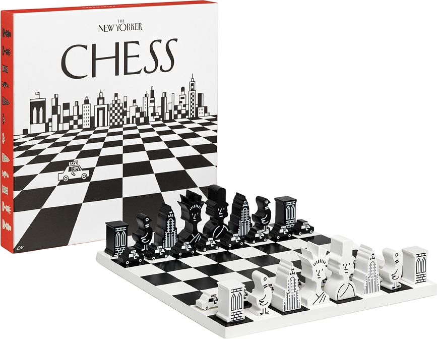 Juego de Ajedrez Printworks The New Yorker