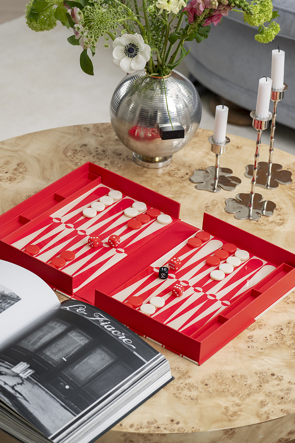 Juego de Backgammon Clásico Art Of Backgammon, antracita