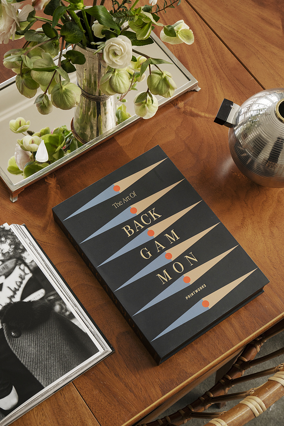 Juego de Backgammon Clásico Art Of Backgammon, antracita