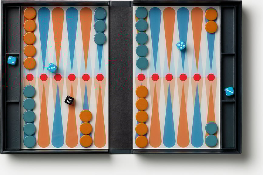 Juego de Backgammon clásico Art of Backgammon