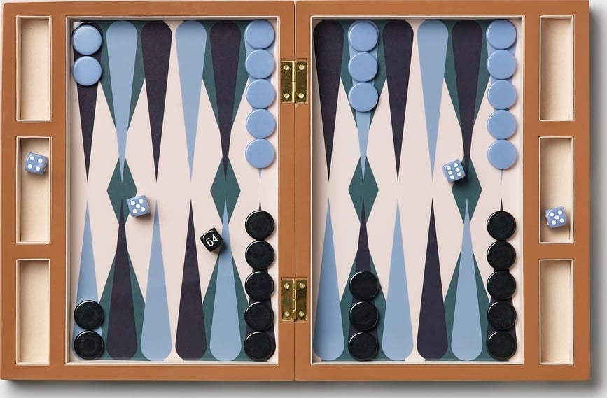 Juego de Backgammon de madera Printworks