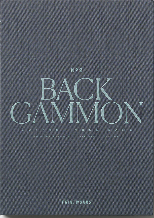 Juego de Backgammon Printworks Classic Art of Backgammon, rojo