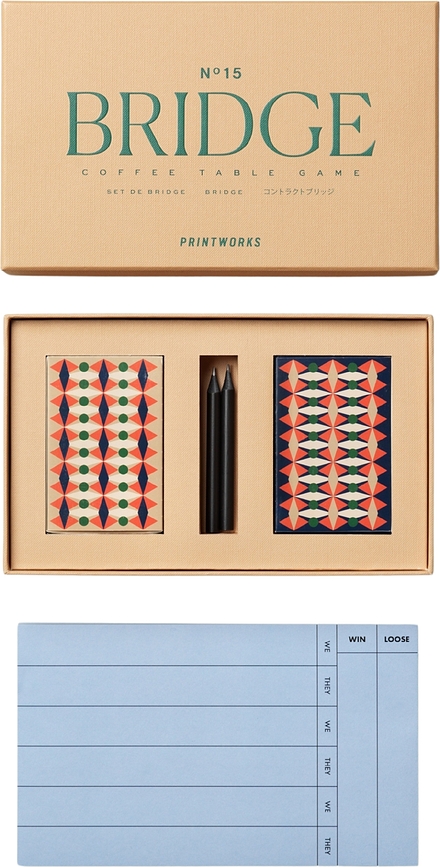 Juego de Cartas Bridge Printworks Classic