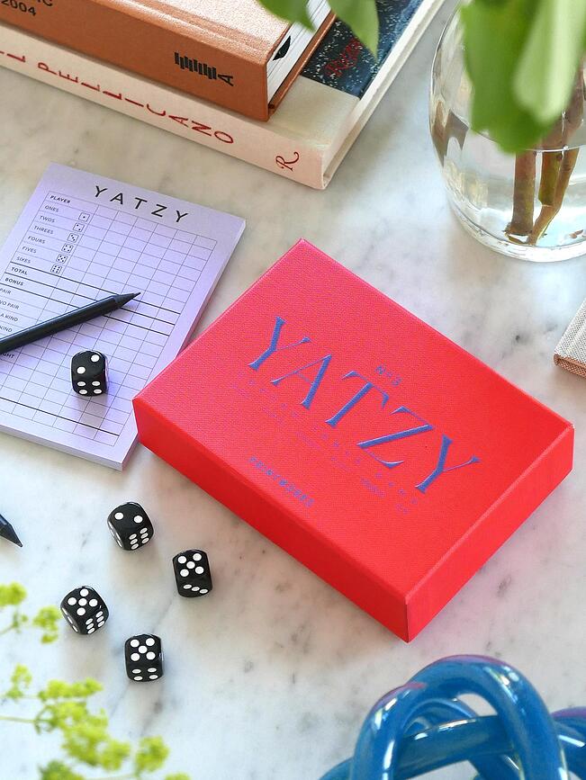 Juego de Dados Yatzy Printworks Classic, verde