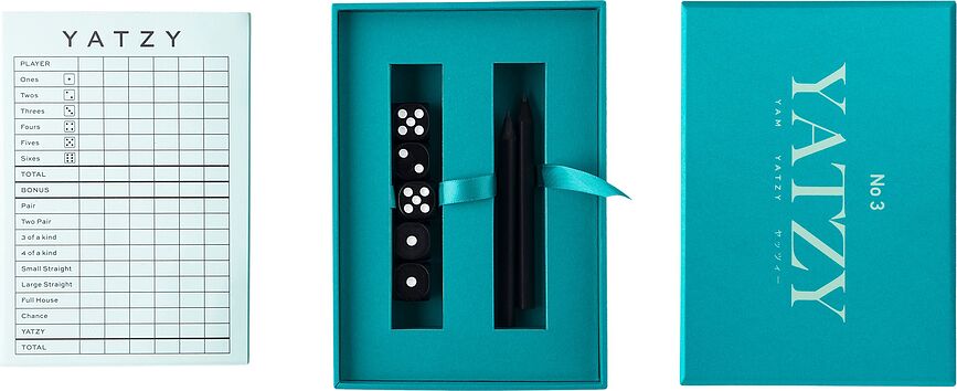 Juego de Dados Printworks Classic Yatzy