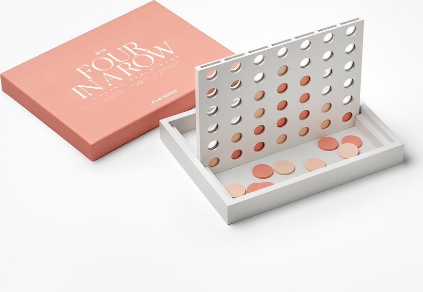 Juego de Estrategia Printworks Classic, Cuatro en Raya