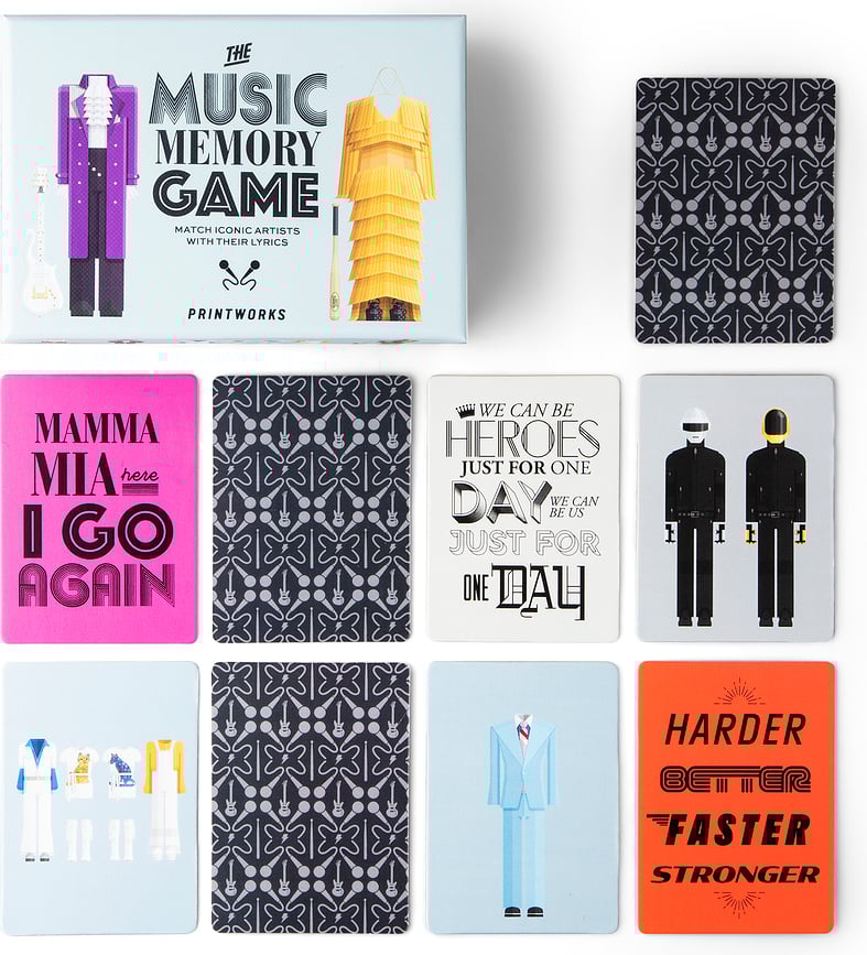 Juego de Memoria musical, Memory Music