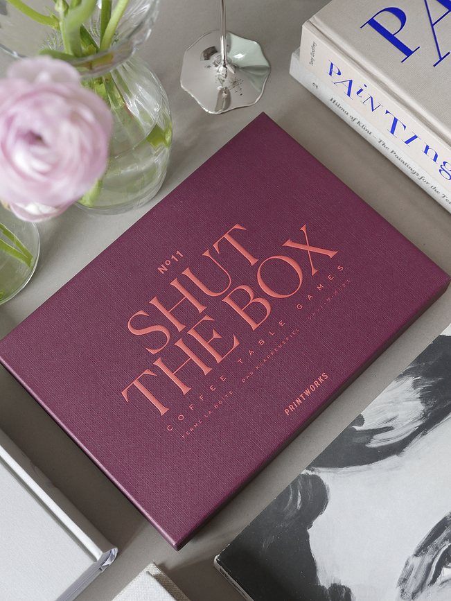 Juego de Mesa Printworks Classic Shut the Box