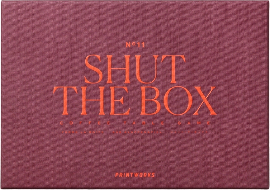 Juego de Mesa Printworks Classic Shut the Box