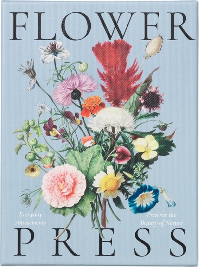 Kit para prensar flores Printworks, en caja de regalo, Set de 9 piezas